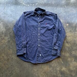 Vintage 90s Faded Polo Ralph Lauren Cotton Shirt